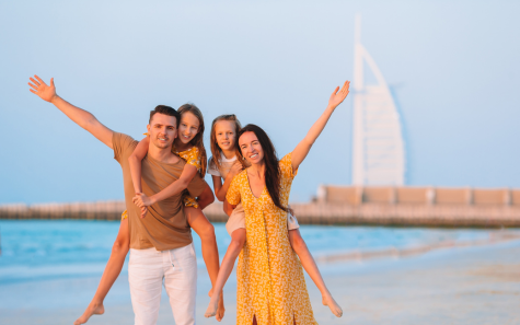 Affordable Dubai family tour packages from Hyderabad with desert safari and city attractions